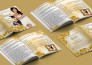design a unique magazine style obituary funeral program memorial card